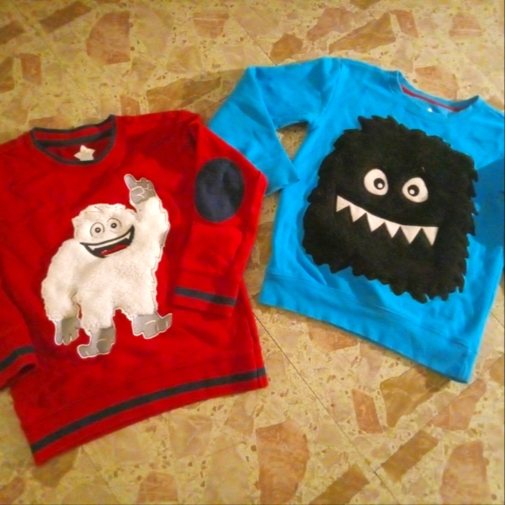 BOYS MONSTER SWEATSHIRTS